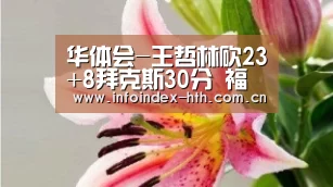 华体会-王哲林砍23+8拜克斯30分 福建胜吉林结束两连败(图3) 华体会